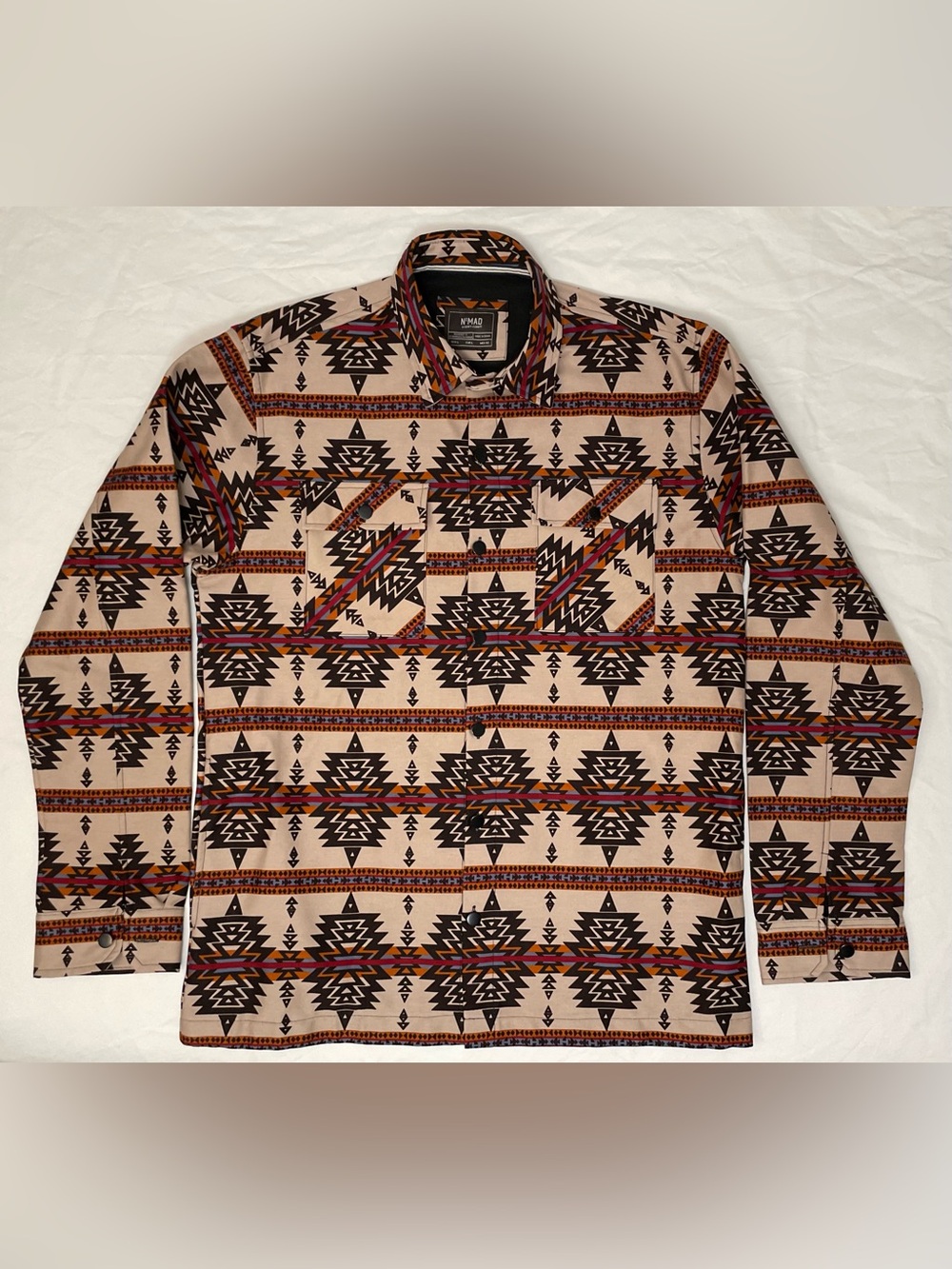 N•MAD Men’s Aztec Twill Shacket